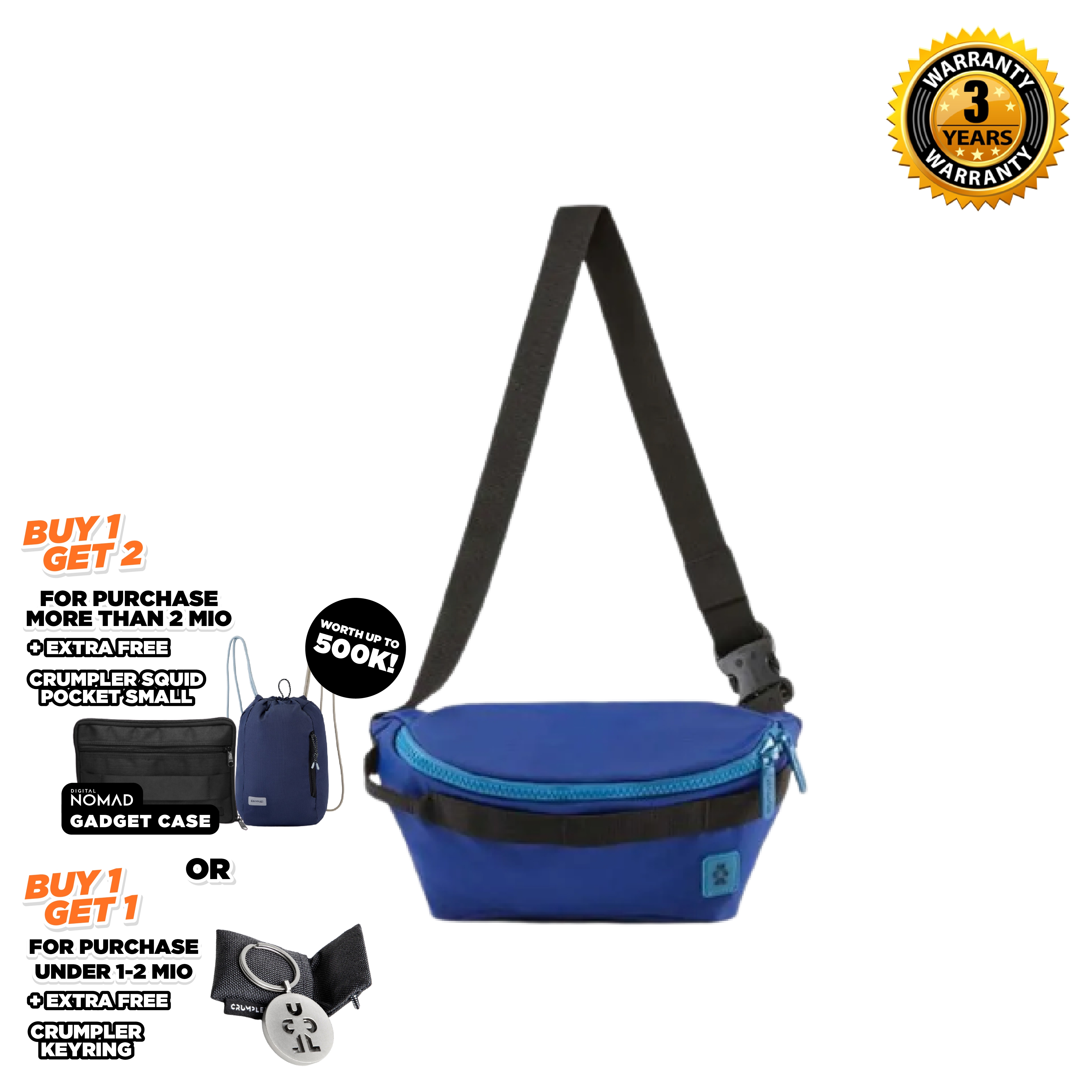 crumpler cog hip pack