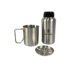 Pathfinder 32 oz Stanless Steel Water Bottle And Nesting Cup set x 36