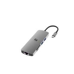 Noir NUHC17 - 7 in 1 USB TYPE C HUB TO HDMI 4K USB 3.0 Fast Charging Macbook 