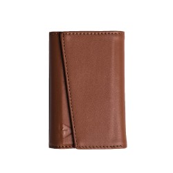Press Play Snapfold Trifold Wallet Brown