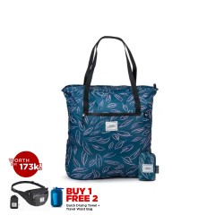 Matador - Transit Packable Tote Bag Leaf Pattern