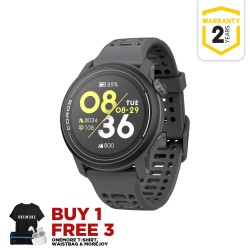 Coros Pace 3 GPS Sport Watch Black Silicone