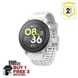 Coros Pace 3 GPS Sport Watch White Silicone