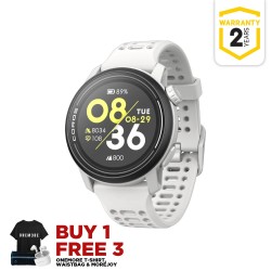Coros Pace 3 GPS Sport Watch White Silicone