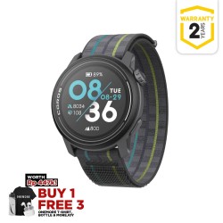 Coros Pace 3 GPS Sport Watch Black Nylon