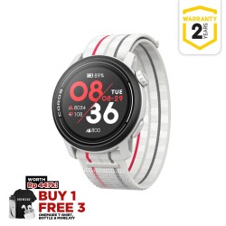 Coros Pace 3 GPS Sport Watch White Nylon