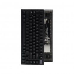 Noir Timeless82 75% Wireless OLED Mechanical Keyboard Gasket Mount ABS - Classic (Gateron Brown)