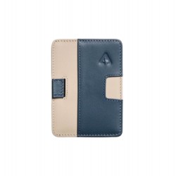 Press Play Swift RFID Leather Card Wallet Holder - Coastal Blue