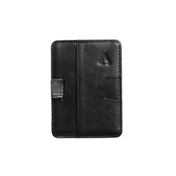 Press Play Swift RFID Leather Card Wallet Holder - Midnight Black