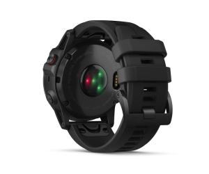 Garmin Fenix® 5X Plus - Sapphire DLC Carbon Gray W/ Black Band