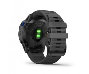 Garmin Fenix 6 Pro Solar - Black w/ Slate Gray Band