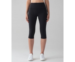 Lululemon Wunder Under Hi-Rise 1/2 Tight Black