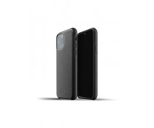Mujjo - Full Leather Case for iPhone 11 Pro Black