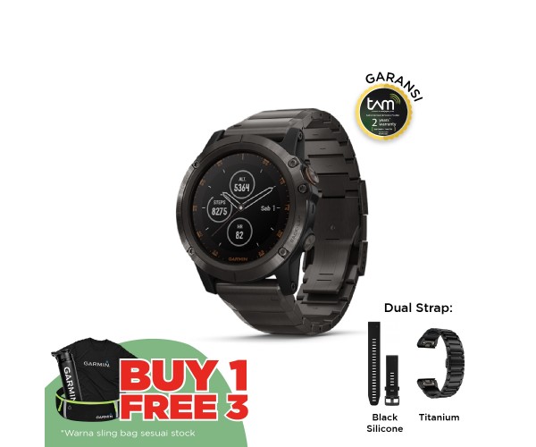 garmin fenix 5 plus sapphire carbon titanium dlc