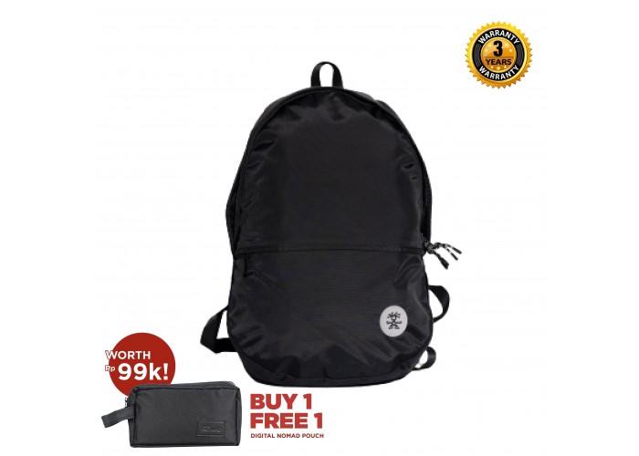 JUAL Crumpler The Proud Stash Backpack Asia Exclusive Black Authorized Online Retailer Wearinasia