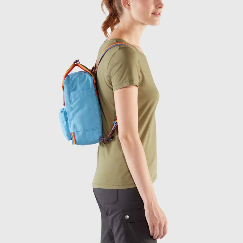 Kanken Rainbow Kanken Small Bag Fjallraven Kanken Rainbow Sling
