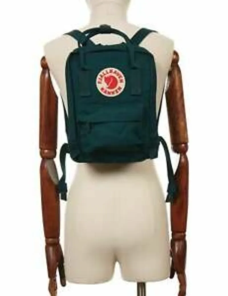 JUAL Fjallraven Kanken Mini Arctic Green Authorized Fjallraven