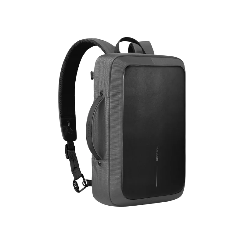 XD Design Bobby Bizz Anti-Theft Backpack Briefcase Grey