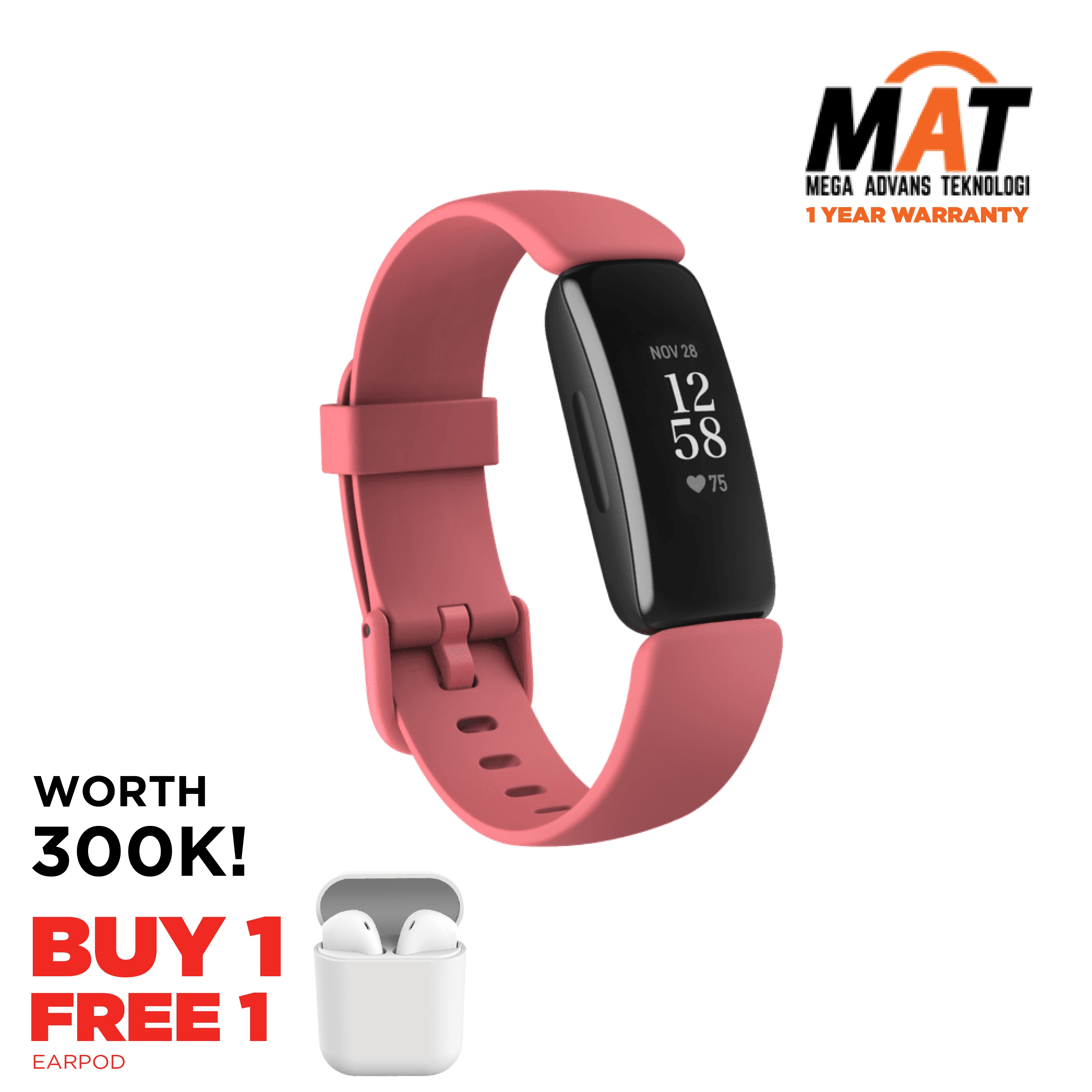 fitbit inspire 2 desert rose