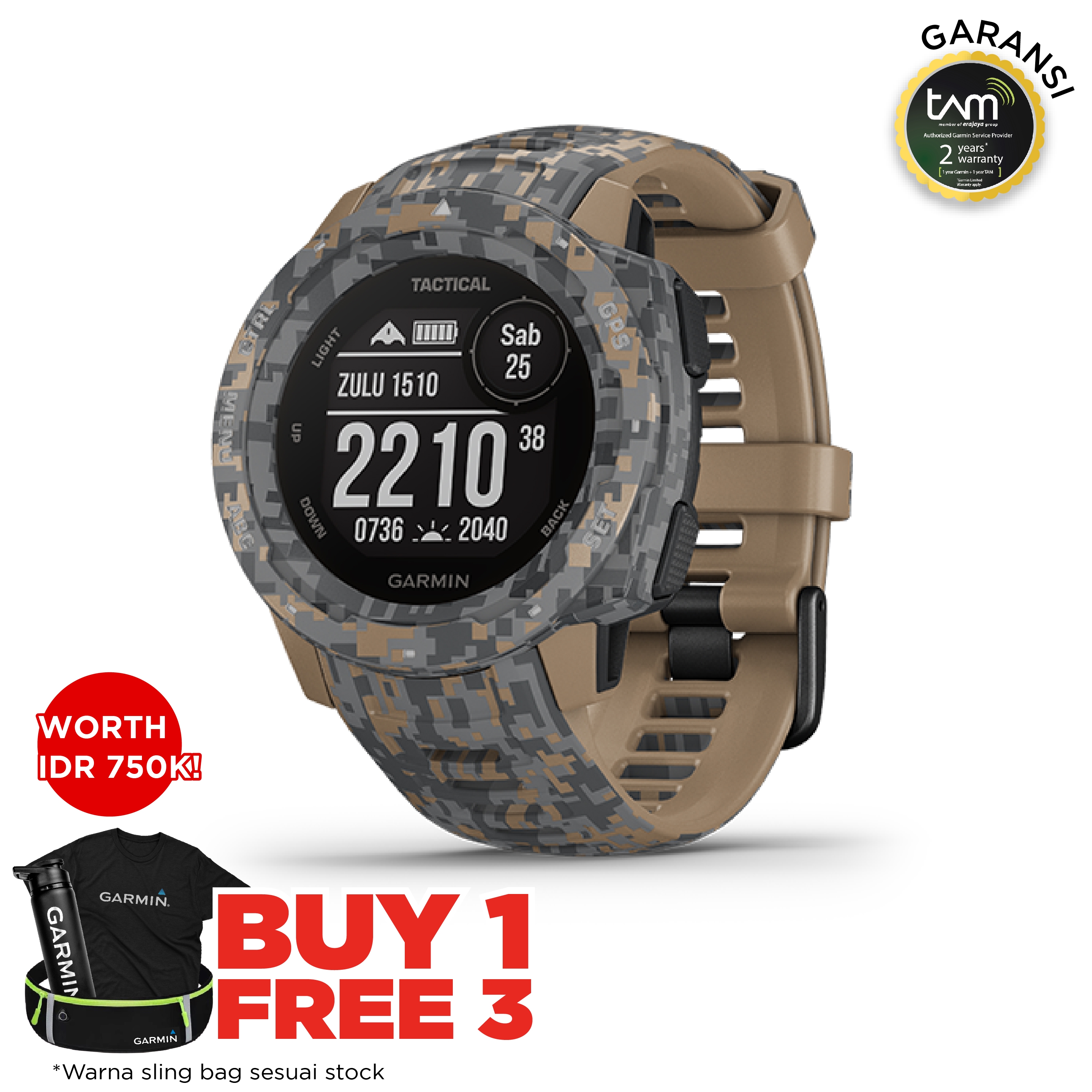garmin instinct tactical mode